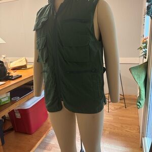 Men's Forest Green Outdoor Vest